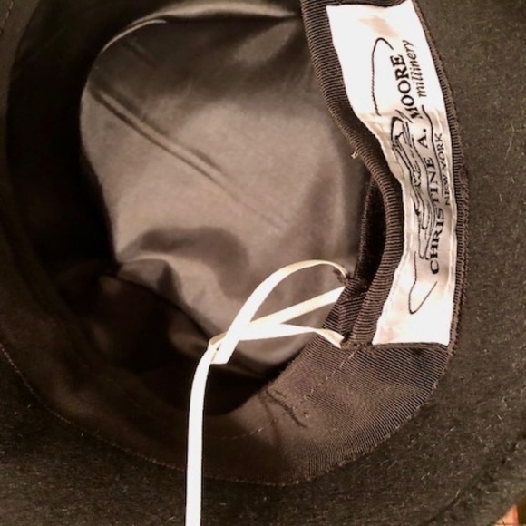 Christine A. Moore Hat - Gatsby Downton Abby Derby Church Wedding Royal Style!